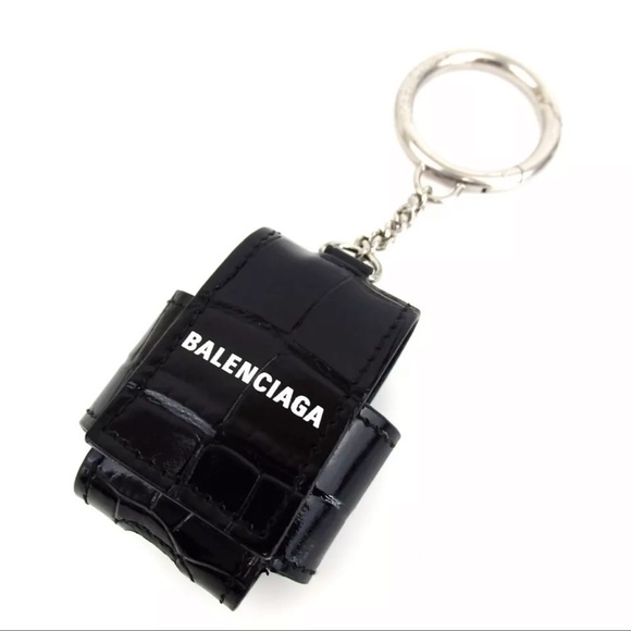 AUTH Balenciaga AirPods Case Keychain - Picture 1 of 4